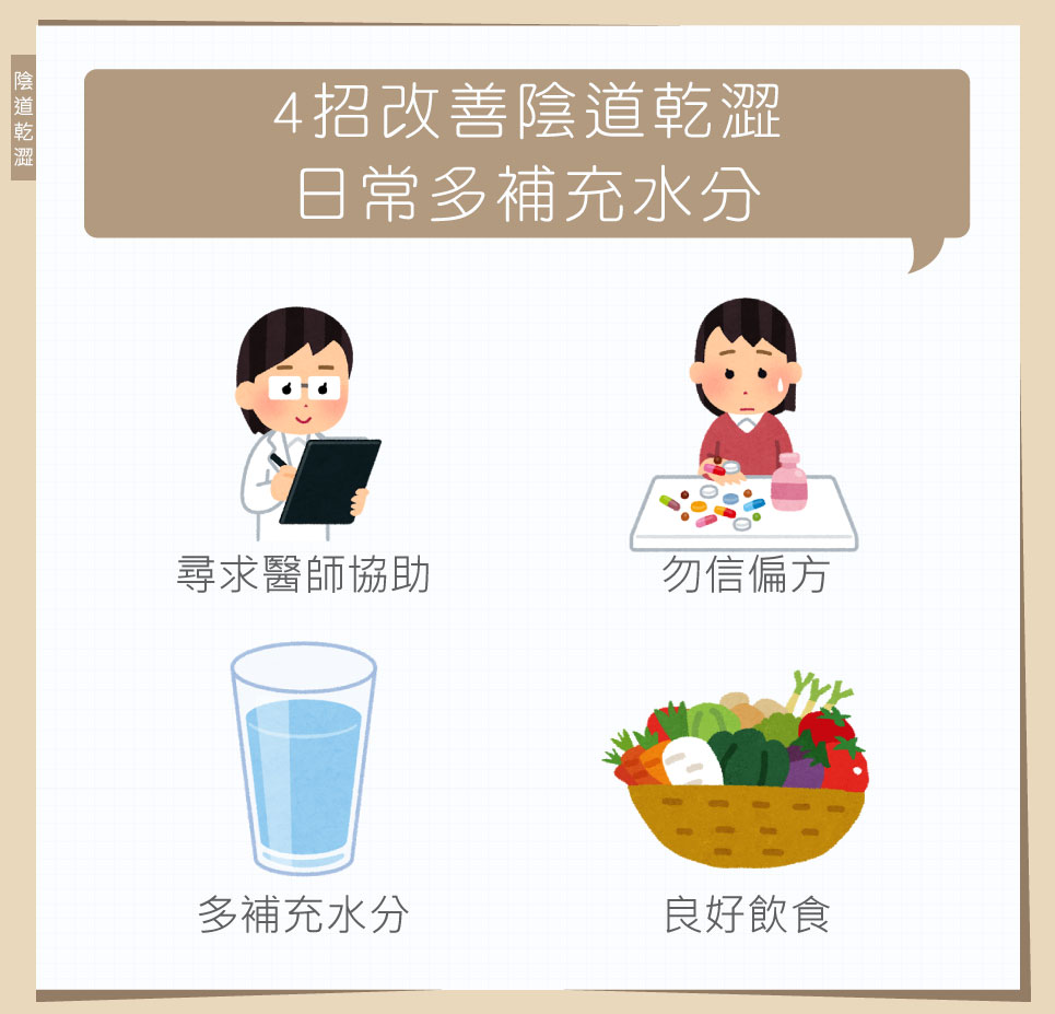 改善陰道乾澀方式